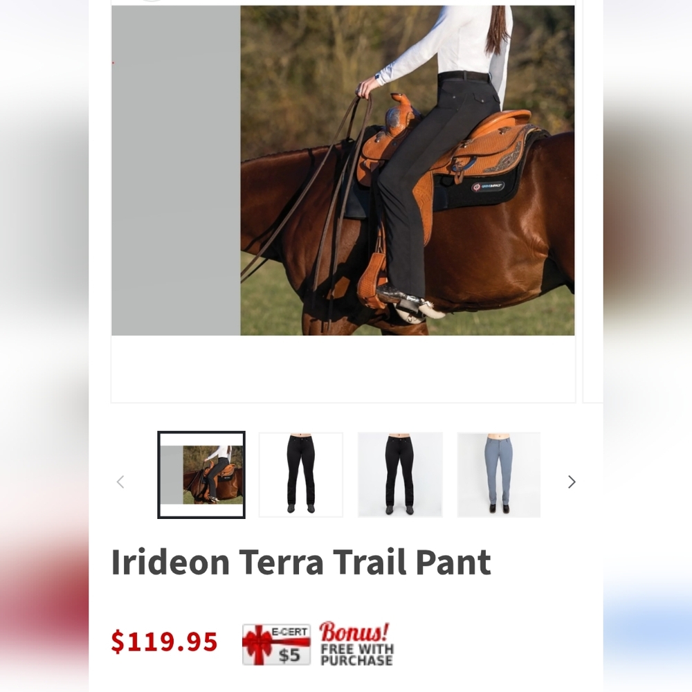 Irideon Terra Trail Pant Black 16